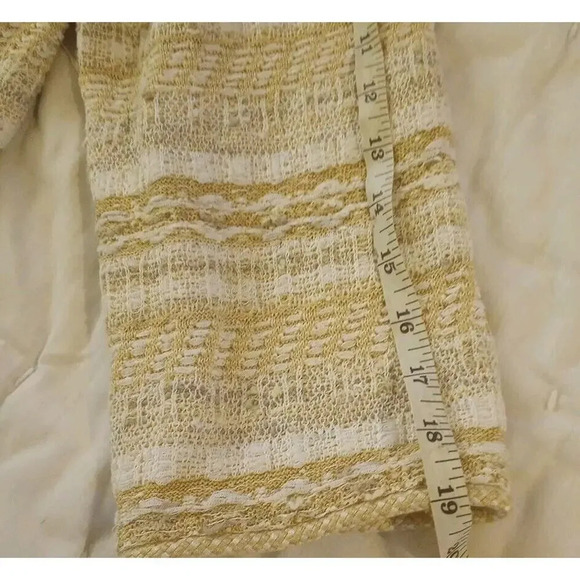 St. John Wool Blend Tweed Blazer New Sz 12 K61S0C1 Butterscotch Speckled $1695 - Picture 12 of 16